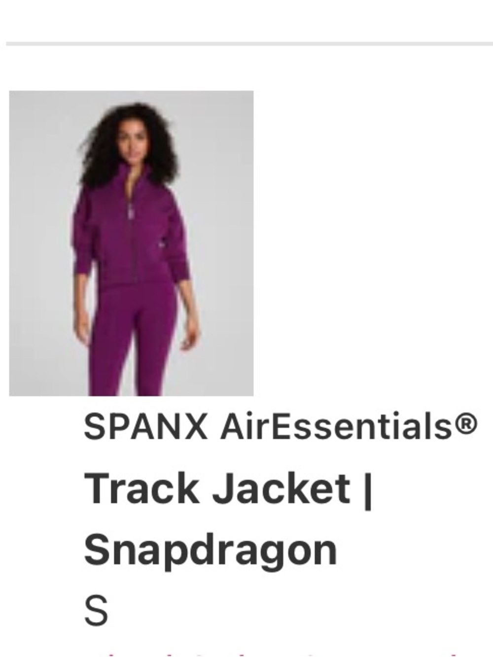 NEW SPANX AirEssentials®
Track Jacket in Snapdragon